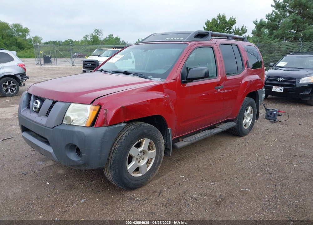 2007 NISSAN XTERRA S VIN: 5N1AN08W07C527183