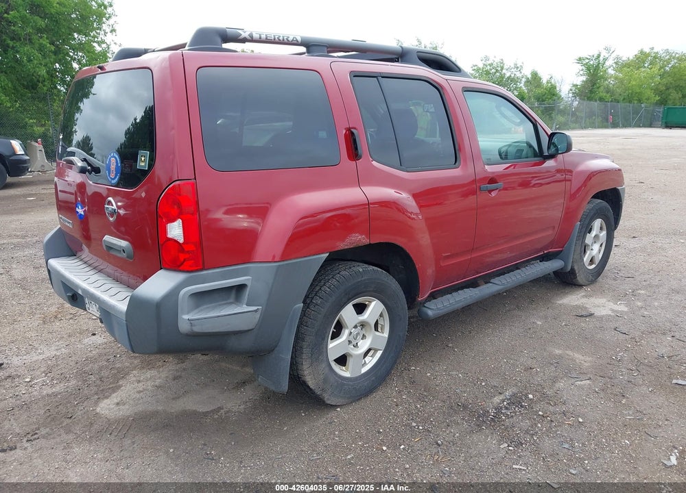 2007 NISSAN XTERRA S VIN: 5N1AN08W07C527183