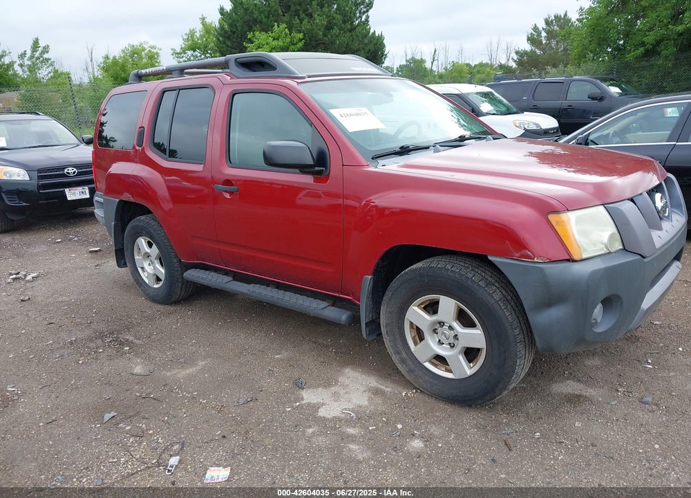 2007 NISSAN XTERRA S VIN: 5N1AN08W07C527183