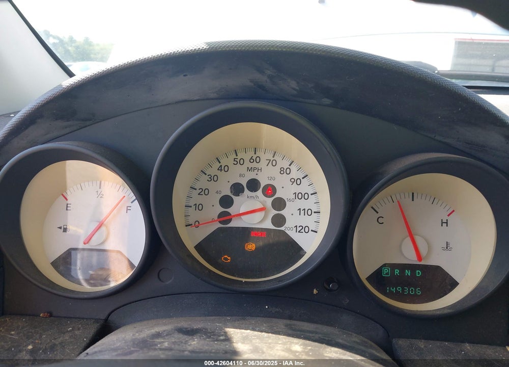 2008 DODGE CALIBER VIN: 1B3HB28B98D774980