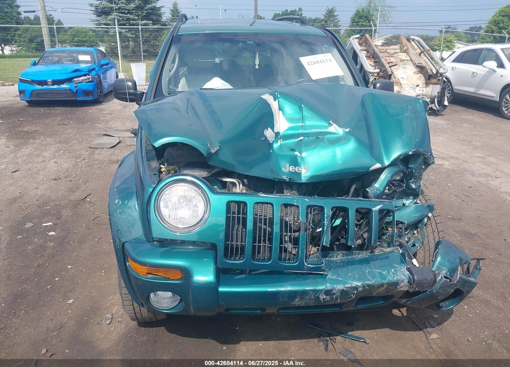 2003 JEEP LIBERTY LIMITED EDITION VIN: 1J4GL58K43W716484