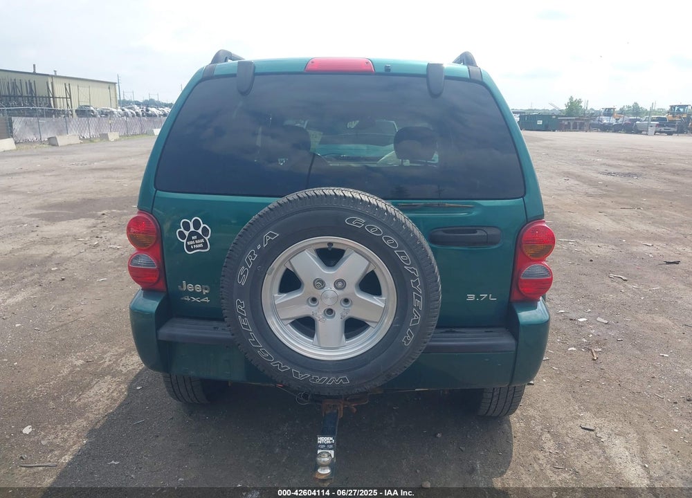2003 JEEP LIBERTY LIMITED EDITION VIN: 1J4GL58K43W716484