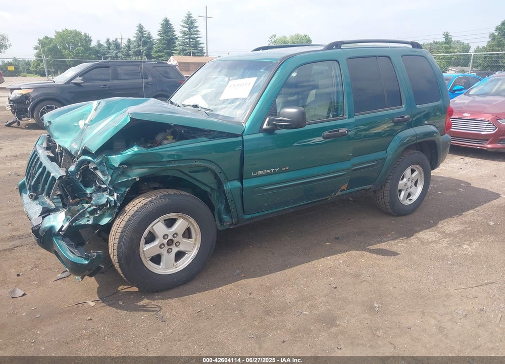 2003 JEEP LIBERTY LIMITED EDITION VIN: 1J4GL58K43W716484
