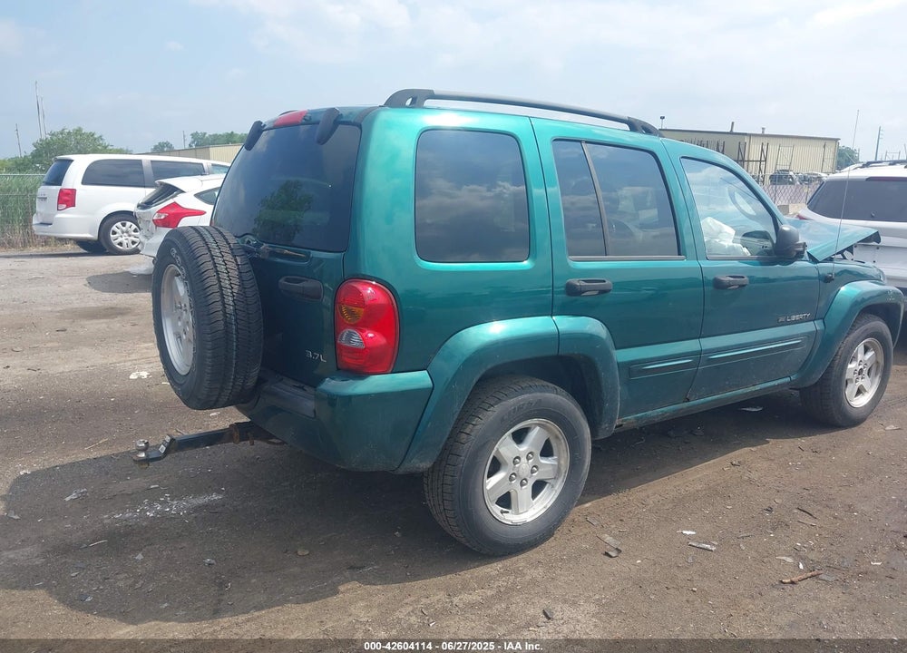 2003 JEEP LIBERTY LIMITED EDITION VIN: 1J4GL58K43W716484