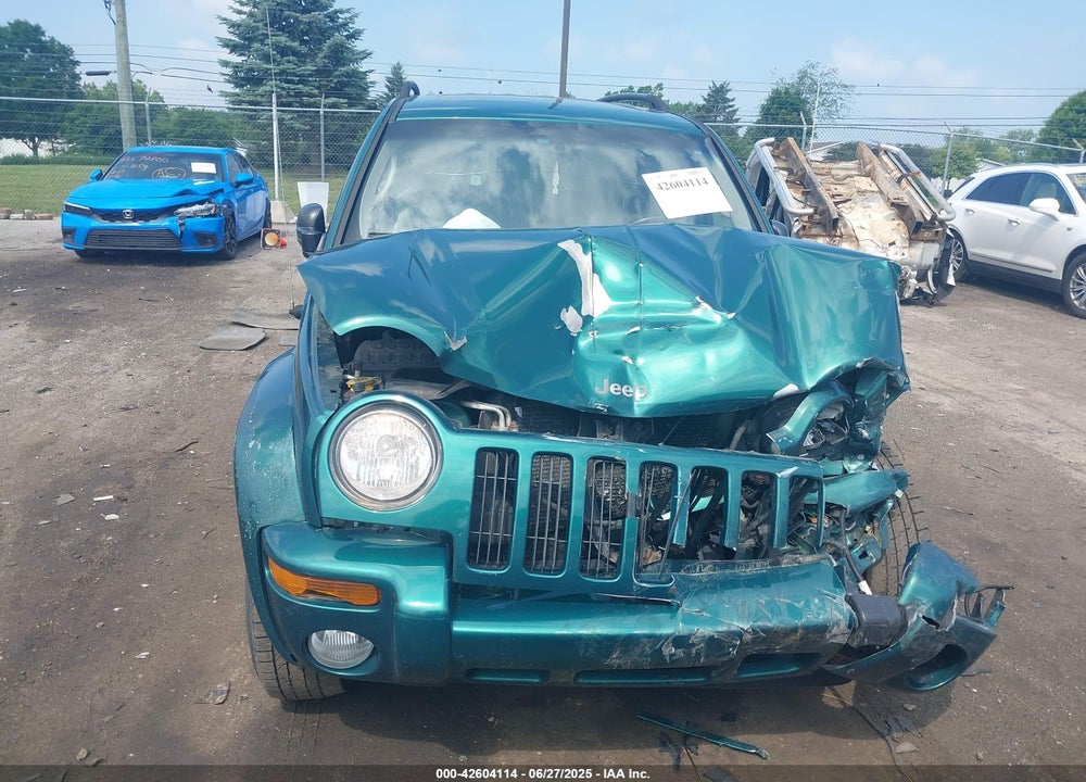 2003 JEEP LIBERTY LIMITED EDITION VIN: 1J4GL58K43W716484