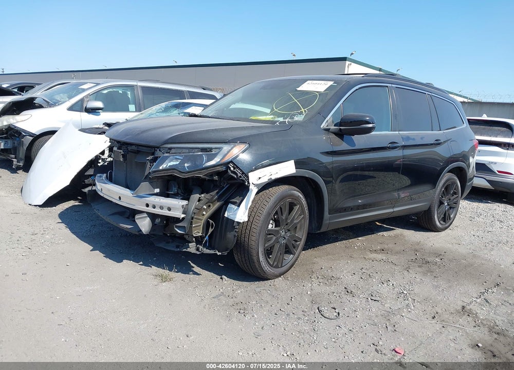 2022 HONDA PILOT VIN: 5FNYF5H24NB011709