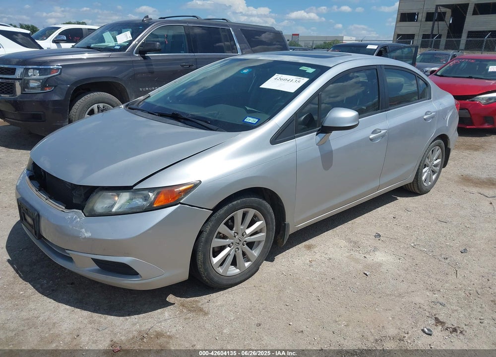 2012 HONDA CIVIC VIN: 2HGFB2F80CH329652