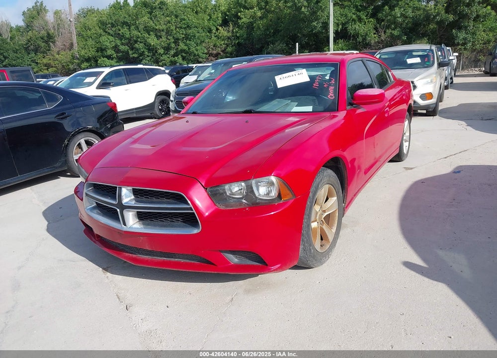 2012 DODGE CHARGER VIN: 2C3CDXBG5CH180987