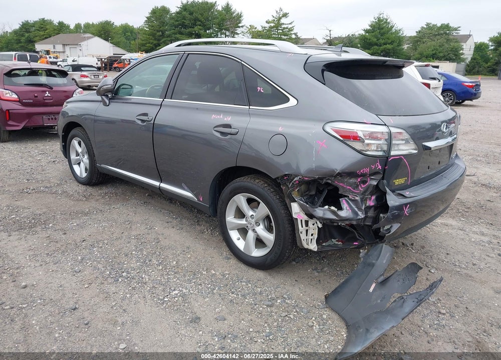 2012 LEXUS RX350 VIN: 2T2BK1BA7CC136792