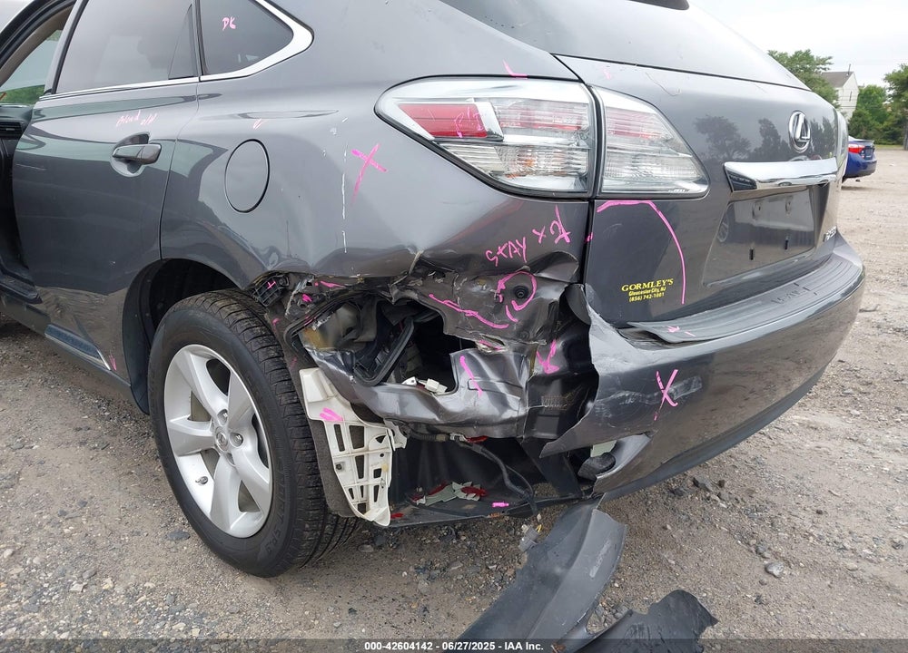 2012 LEXUS RX350 VIN: 2T2BK1BA7CC136792