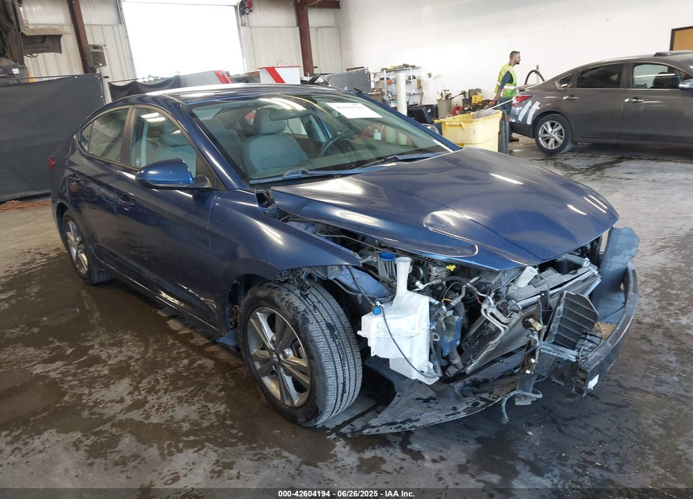 2017 HYUNDAI ELANTRA SE VIN: 5NPD84LF0HH012777