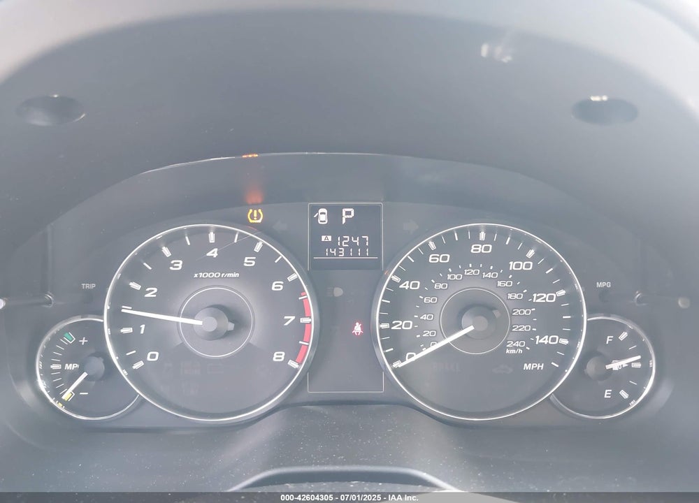 2012 SUBARU OUTBACK VIN: 4S4BRBKC4C3234688