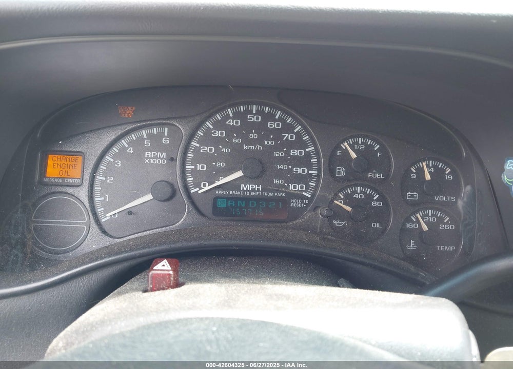 2001 GMC SIERRA 1500 SLE VIN: 2GTEK19TX11375399