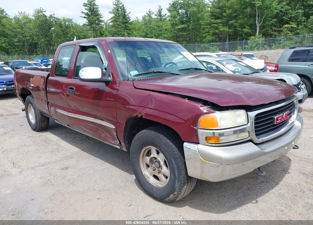 2001 GMC SIERRA 1500 SLE VIN: 2GTEK19TX11375399