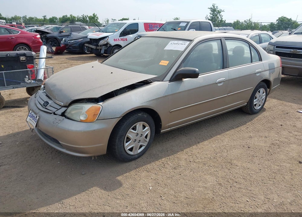 2003 HONDA CIVIC LX VIN: 2HGES16563H562592