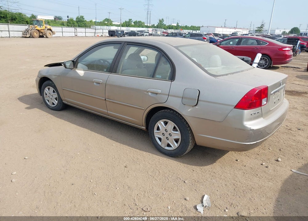 2003 HONDA CIVIC LX VIN: 2HGES16563H562592