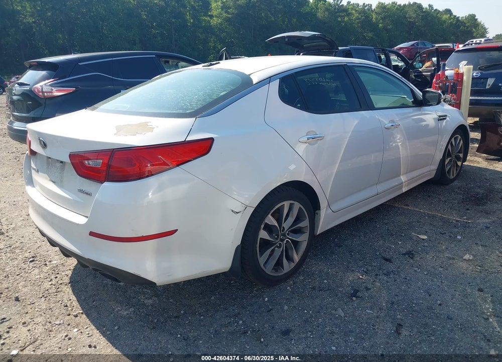 2015 KIA OPTIMA SX VIN: 5XXGR4A75FG361688