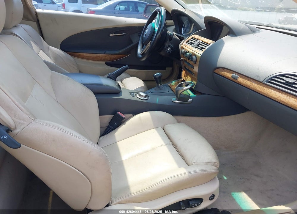 2004 BMW 645CI VIN: WBAEH73484B215624