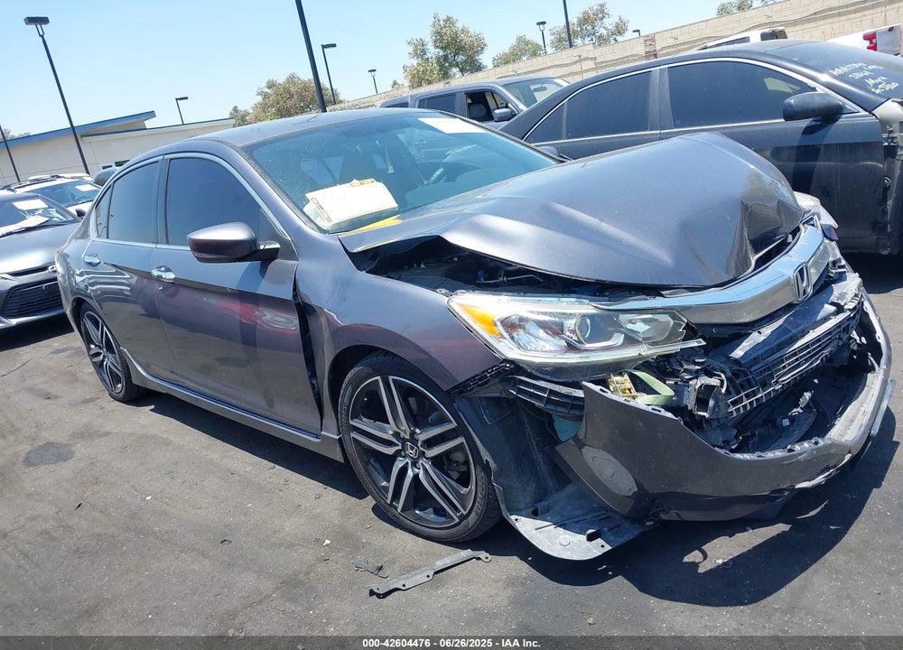 2016 HONDA ACCORD VIN: 1HGCR2F50GA169040