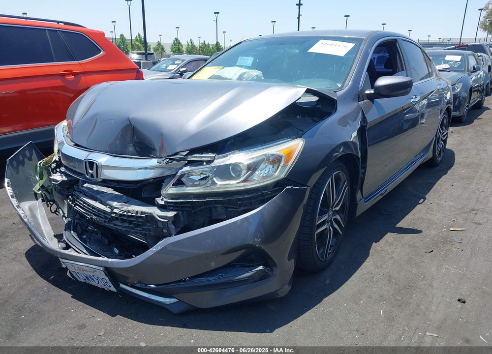 2016 HONDA ACCORD VIN: 1HGCR2F50GA169040