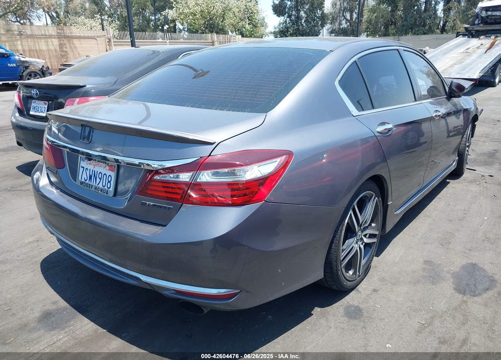 2016 HONDA ACCORD VIN: 1HGCR2F50GA169040