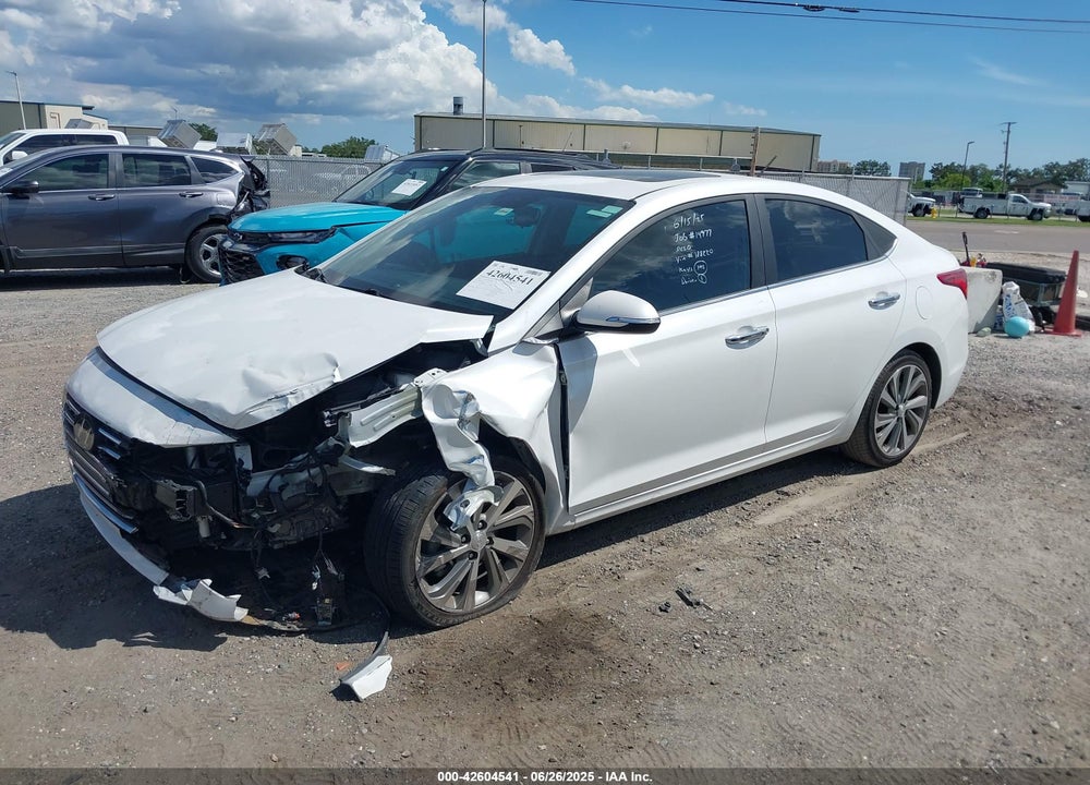 2022 HYUNDAI ACCENT VIN: 3KPC34A61NE188220