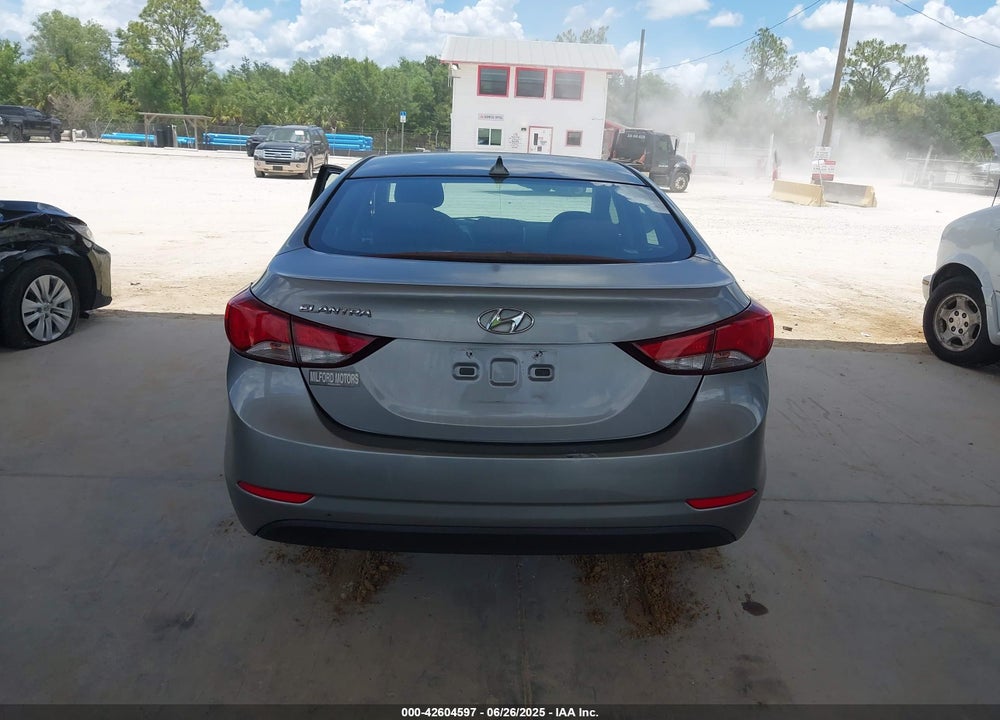 2014 HYUNDAI ELANTRA VIN: KMHDH4AEXEU159857