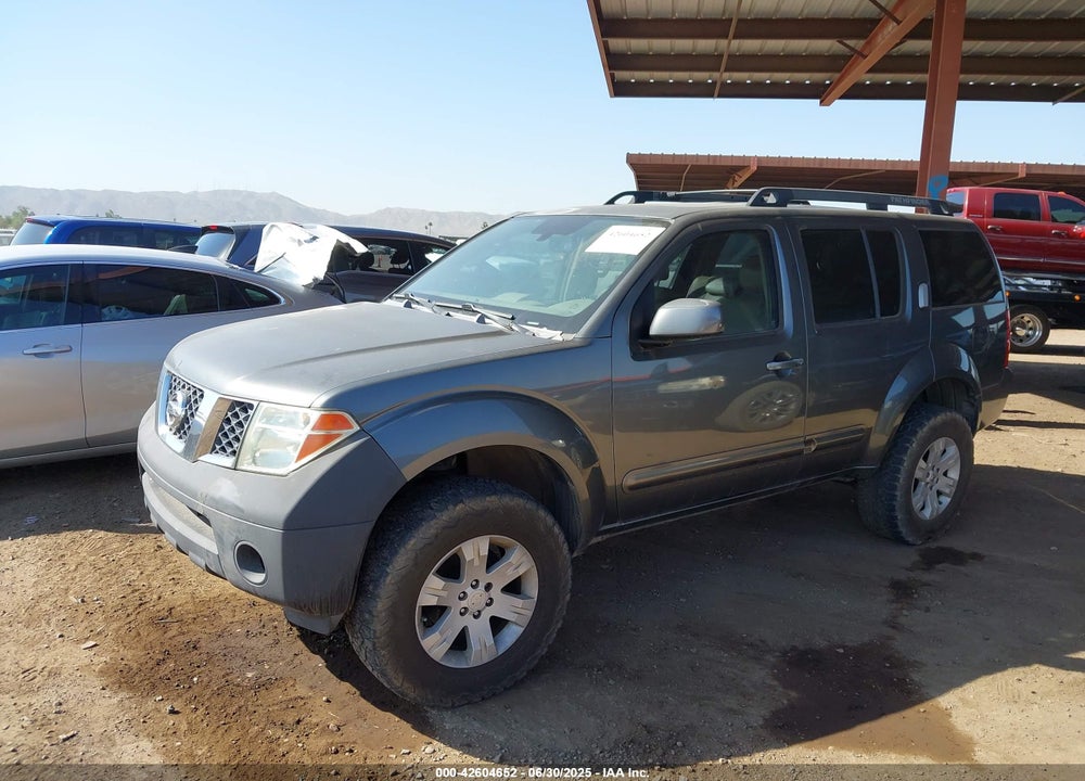 2006 NISSAN PATHFINDER LE VIN: 5N1AR18W36C615198