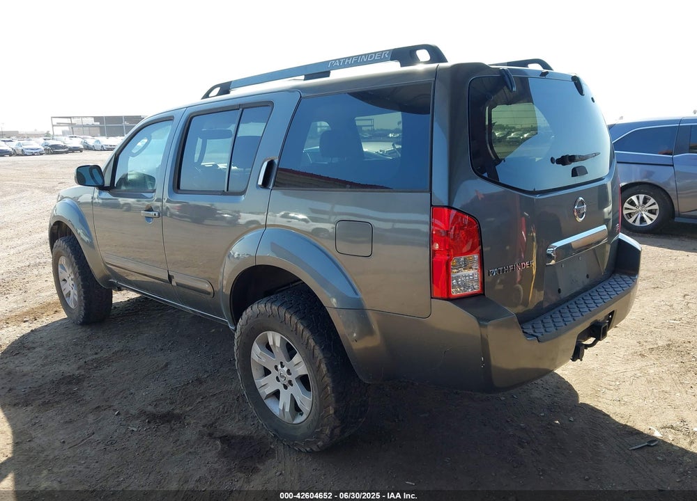 2006 NISSAN PATHFINDER LE VIN: 5N1AR18W36C615198