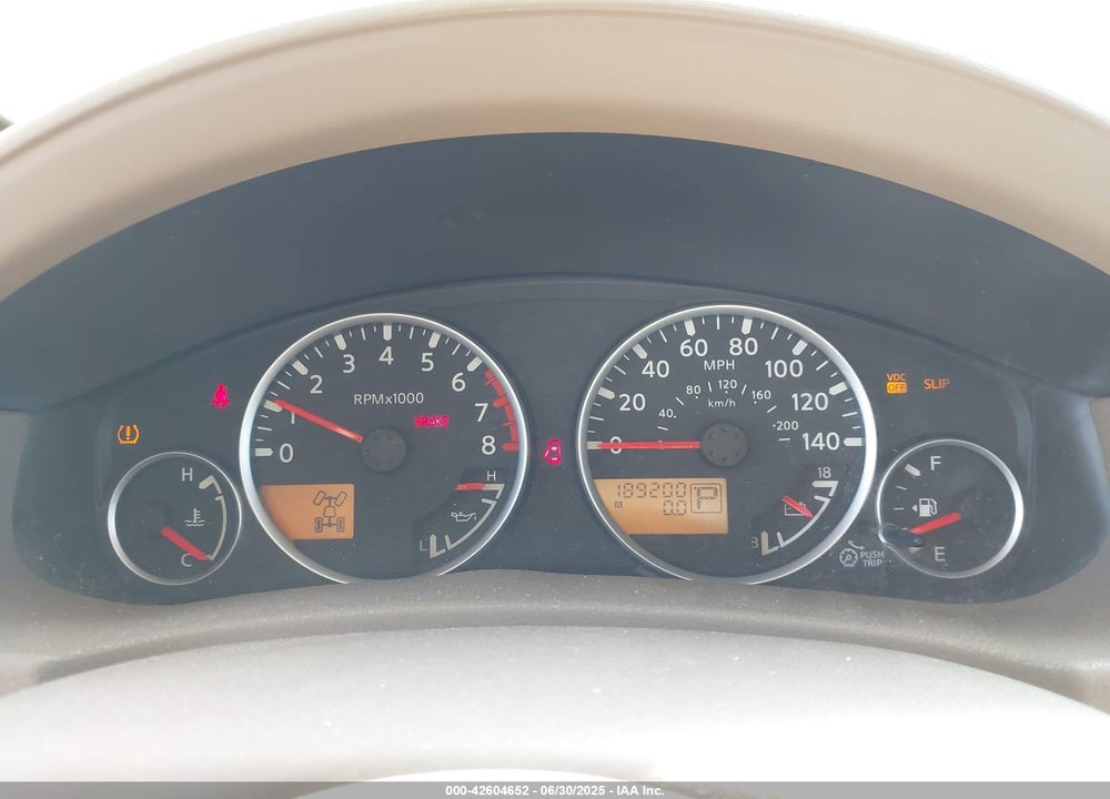 2006 NISSAN PATHFINDER LE VIN: 5N1AR18W36C615198