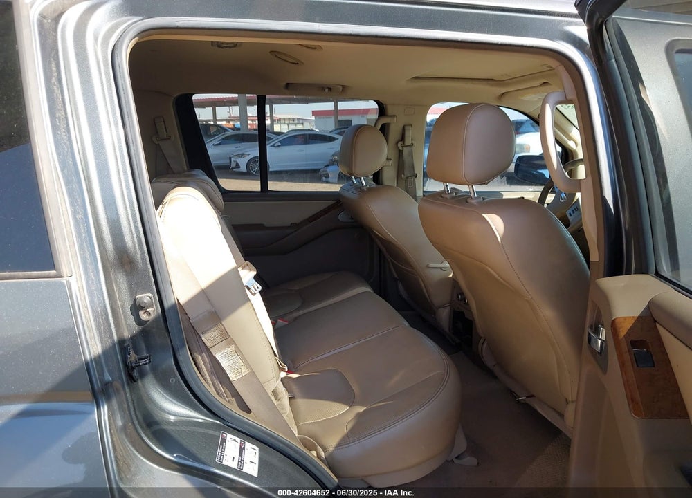 2006 NISSAN PATHFINDER LE VIN: 5N1AR18W36C615198