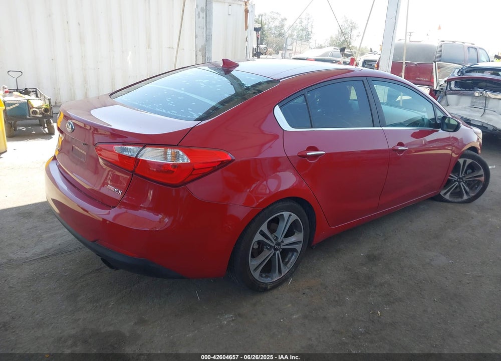 2015 KIA FORTE EX VIN: KNAFZ4A84F5336481