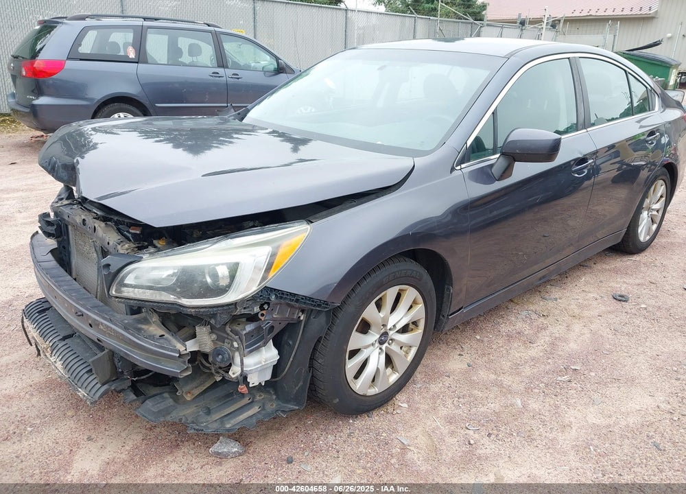 2015 SUBARU LEGACY 2.5I PREMIUM VIN: 4S3BNBC60F3002960