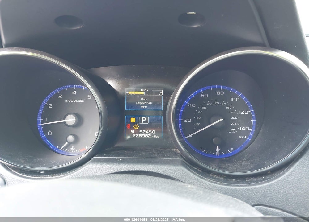 2015 SUBARU LEGACY 2.5I PREMIUM VIN: 4S3BNBC60F3002960