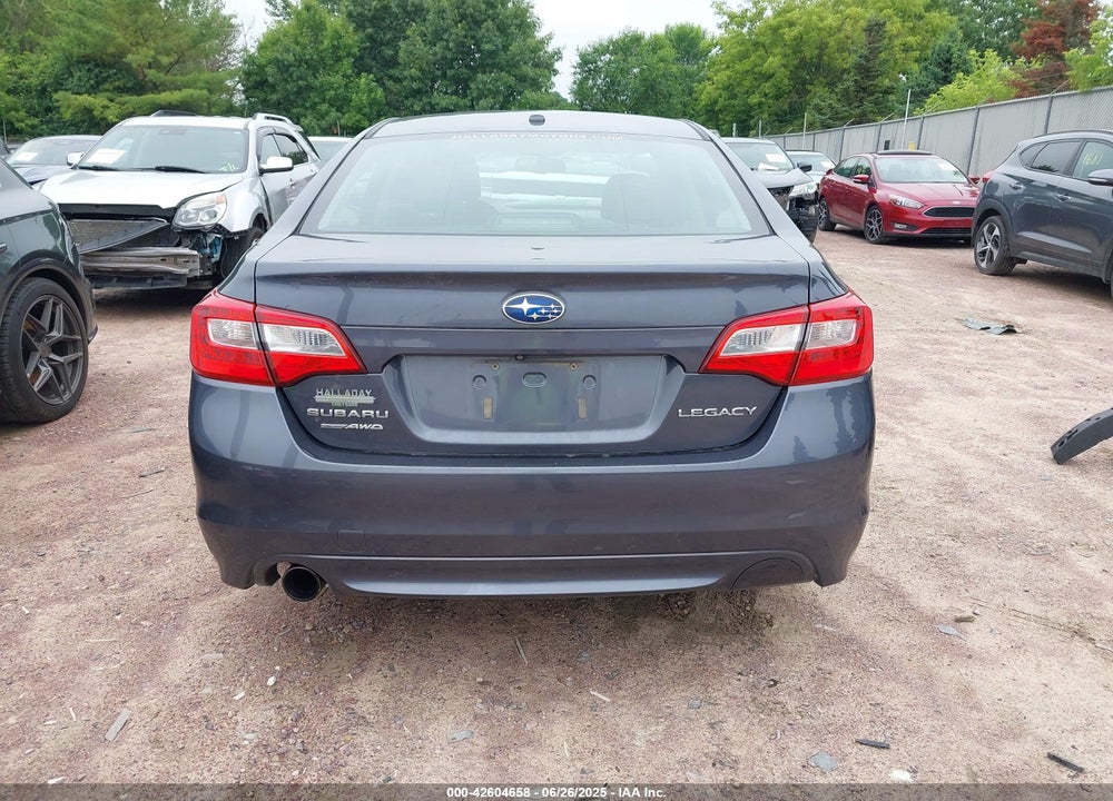 2015 SUBARU LEGACY 2.5I PREMIUM VIN: 4S3BNBC60F3002960