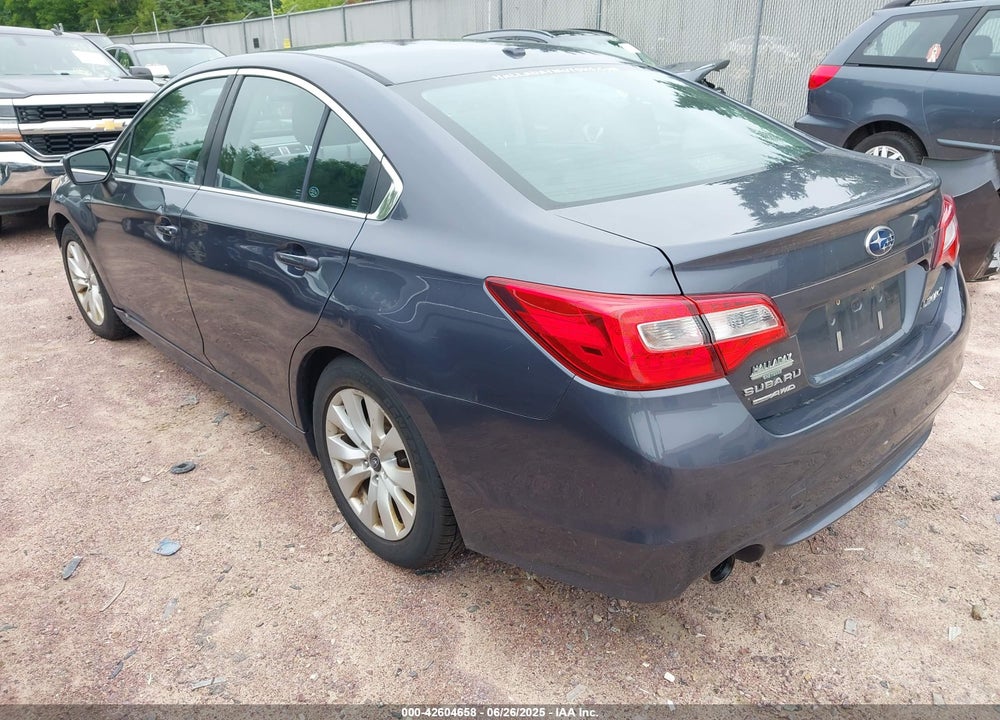 2015 SUBARU LEGACY 2.5I PREMIUM VIN: 4S3BNBC60F3002960