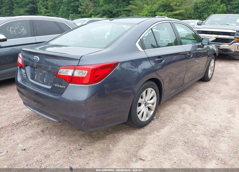 2015 SUBARU LEGACY 2.5I PREMIUM VIN: 4S3BNBC60F3002960