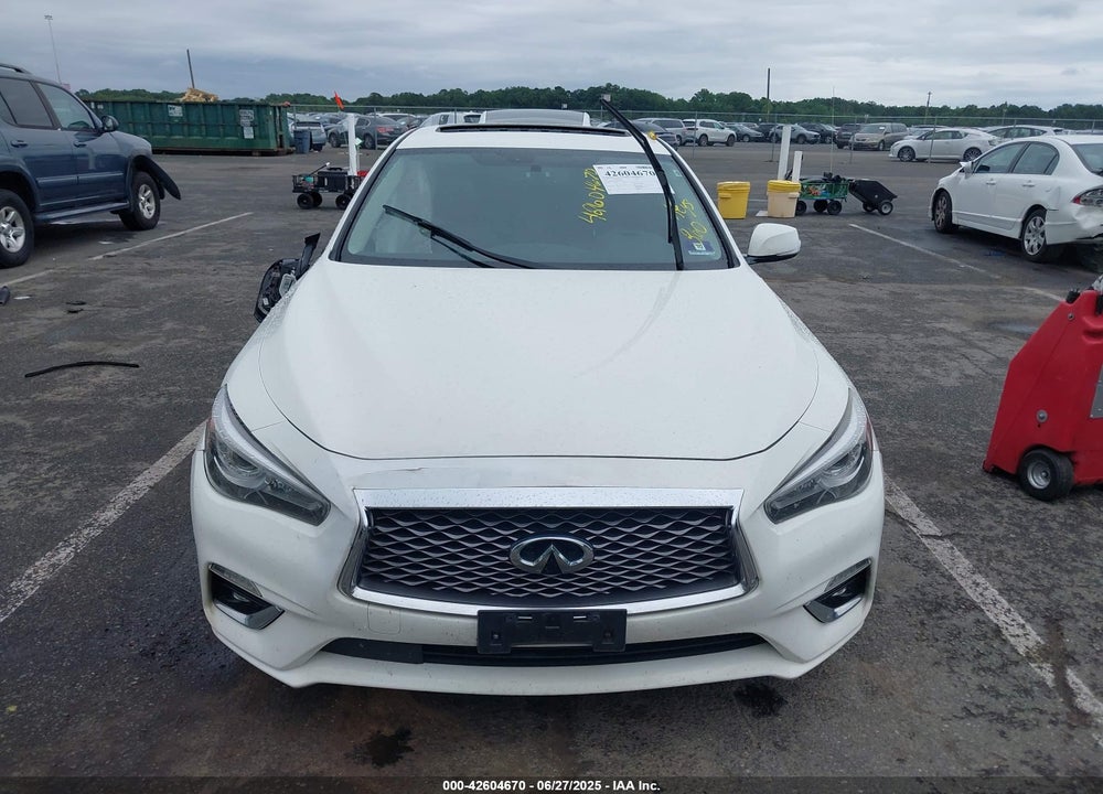 2019 INFINITI Q50 3.0T LUXE VIN: JN1EV7AP0KM519656