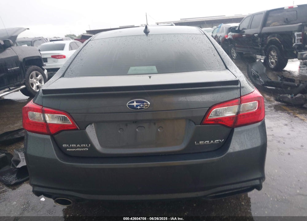2018 SUBARU LEGACY VIN: 4S3BNAR65J3040937