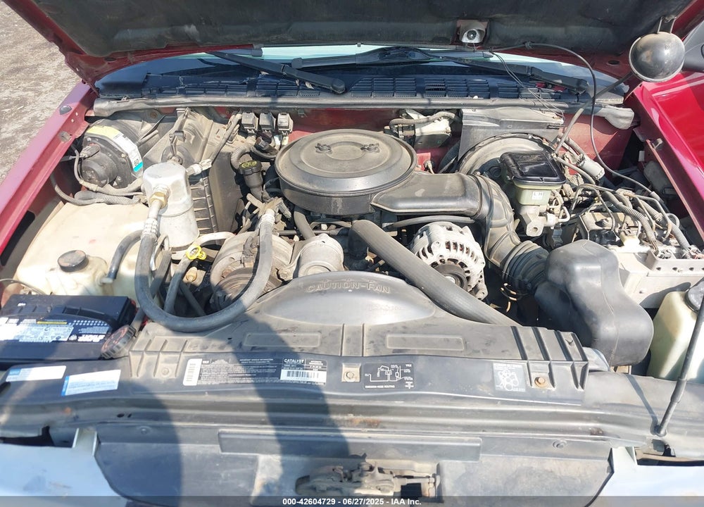 1995 CHEVROLET S TRUCK S10 VIN: 1GCCS14Z8SK257954