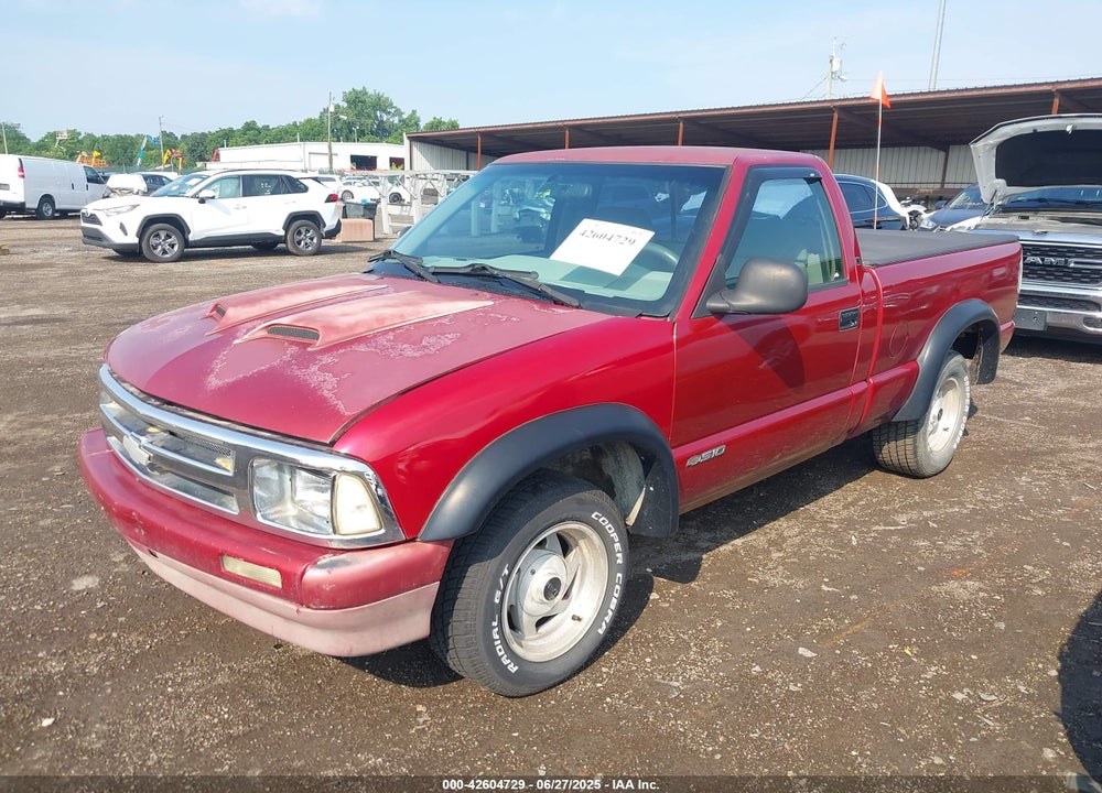 1995 CHEVROLET S TRUCK S10 VIN: 1GCCS14Z8SK257954