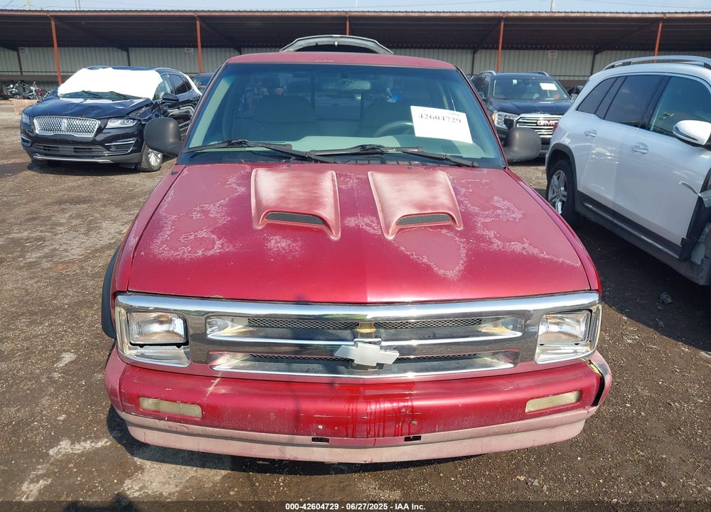 1995 CHEVROLET S TRUCK S10 VIN: 1GCCS14Z8SK257954