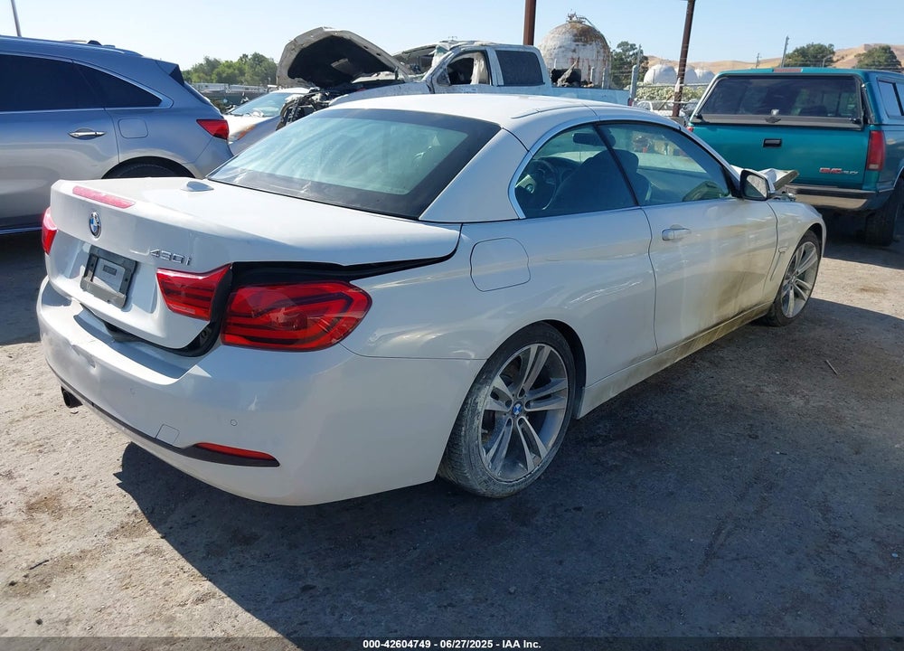 2018 BMW 4 SERIES VIN: WBA4Z1C51JEC70363