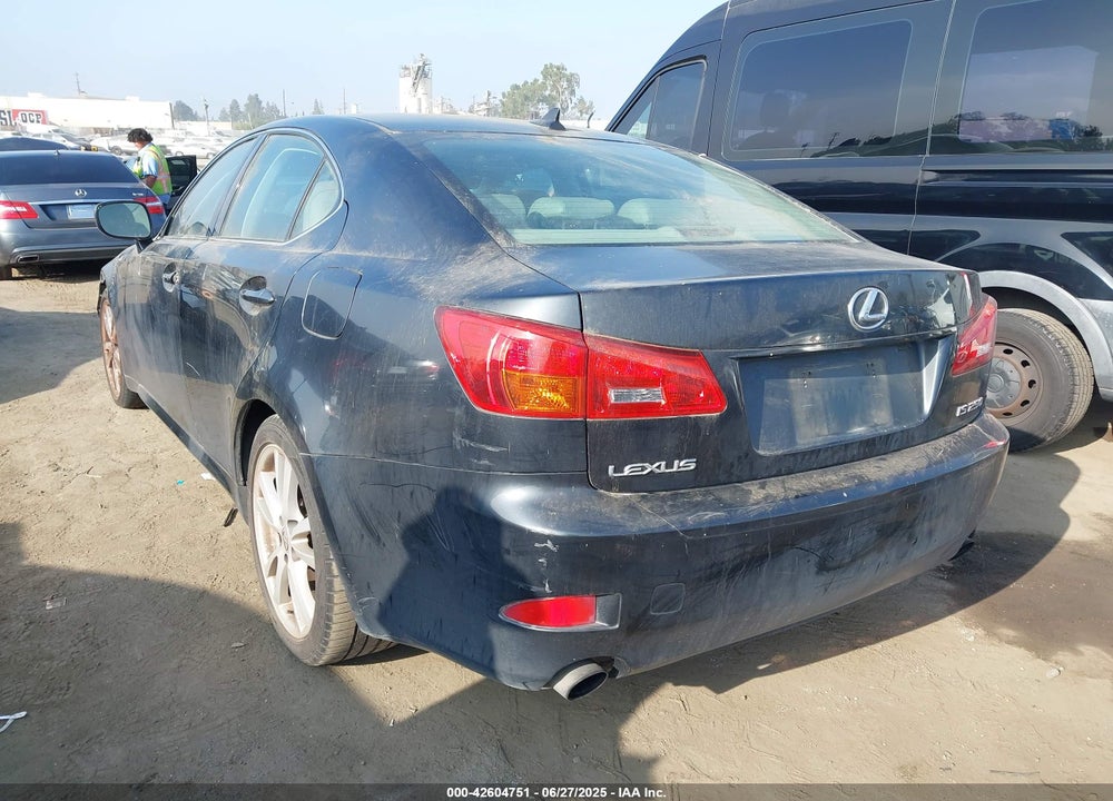 2007 LEXUS IS 250 VIN: JTHBK262375048336
