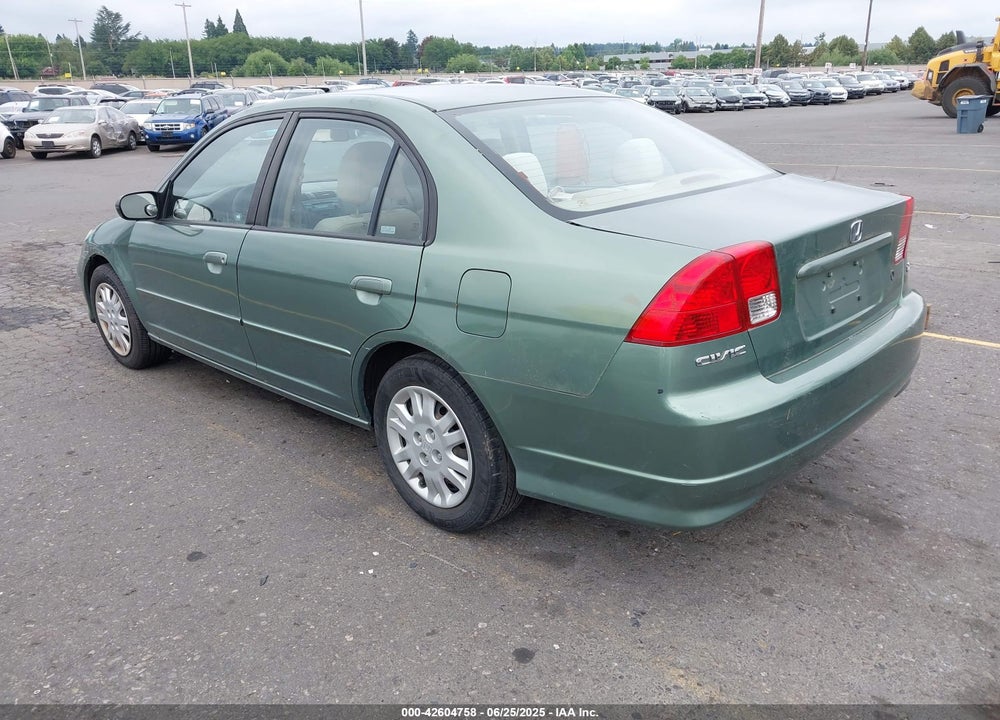 2004 HONDA CIVIC LX VIN: 2HGES16574H619433