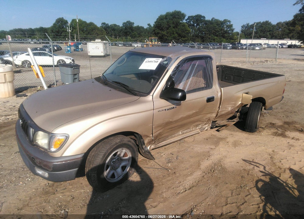 2001 TOYOTA TACOMA VIN: 5TENL42NX1Z856923