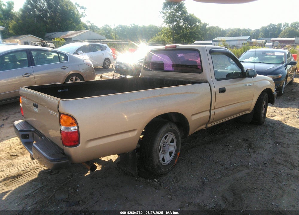 2001 TOYOTA TACOMA VIN: 5TENL42NX1Z856923