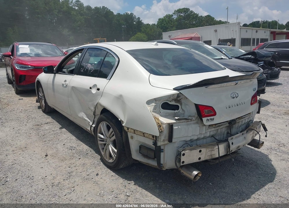 2013 INFINITI G37 VIN: JN1CV6AP8DM303140