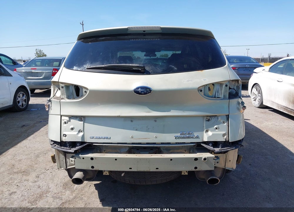 2006 SUBARU B9 TRIBECA VIN: 4S4WX83C264418924