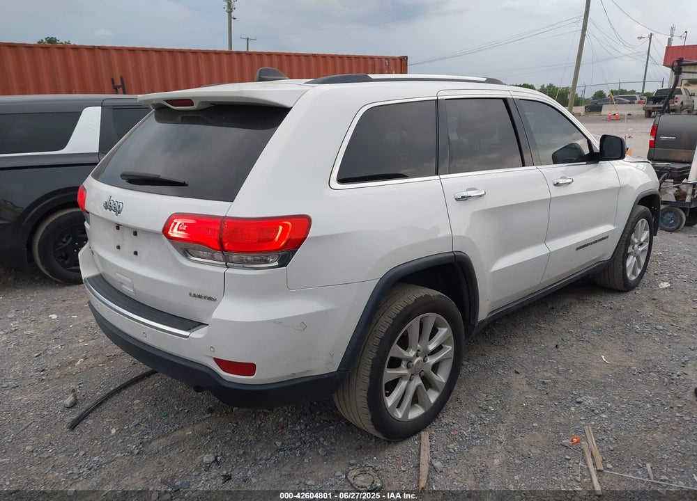 2017 JEEP GRAND CHEROKEE VIN: 1C4RJFBG1HC608671